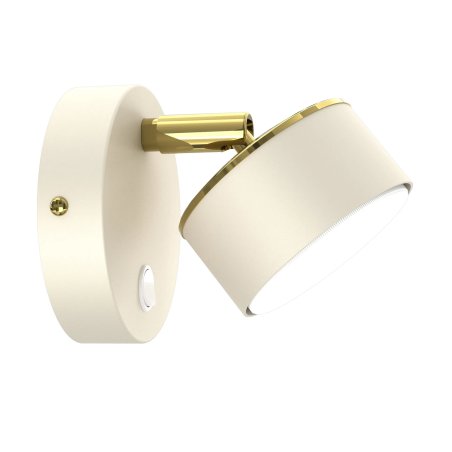 KINKIET ŚCIENNY OZDBNY LED GALVELLA KASZMIROWY