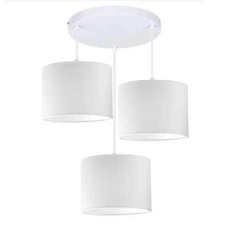 NOWOCZESNA LAMPA SUFITOWA WISZĄCA ŻYRANDOL ABAŻUR