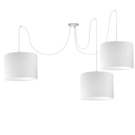 NOWOCZESNA LAMPA SUFITOWA WISZĄCA SPIDER PAJĄK ABAŻUR E27 KOLORY ABAŻUR E27