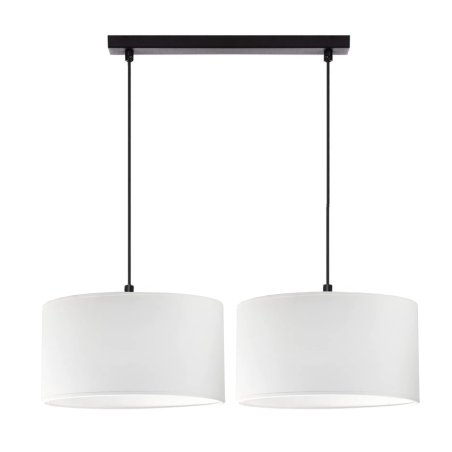 NOWOCZESNA WISZĄCA LAMPA ŻYRANDOL WALEC ABAŻUR LED 30 cm