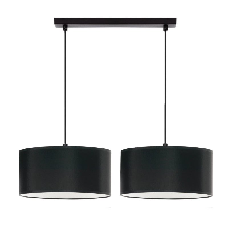 NOWOCZESNA WISZĄCA LAMPA ŻYRANDOL WALEC ABAŻUR LED 30 cm
