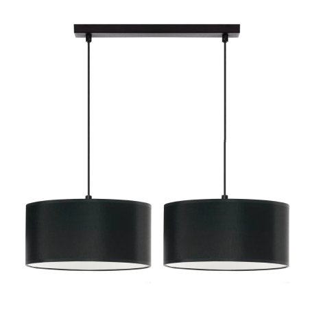 NOWOCZESNA WISZĄCA LAMPA ŻYRANDOL WALEC ABAŻUR LED 30 cm