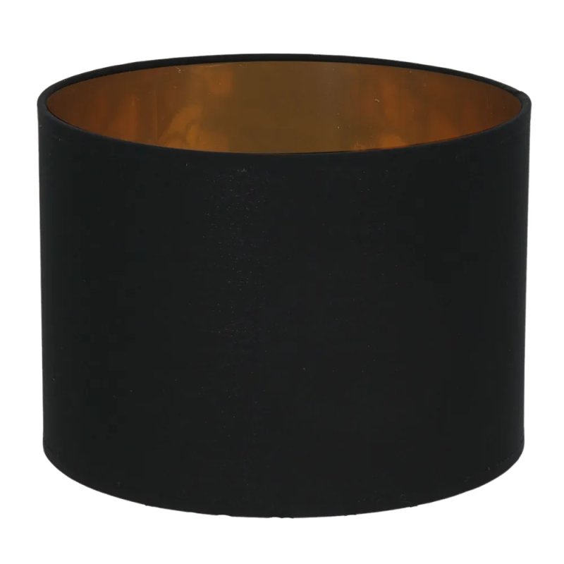 ABAŻUR WALEC DO LAMPY WISZĄCEJ STOJĄCEJ ZŁOTO 30CM 20CM