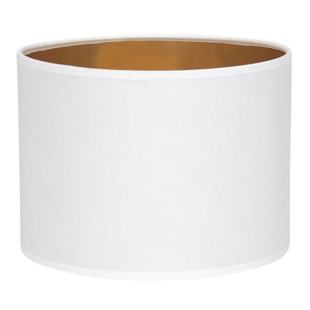 ABAŻUR WALEC DO LAMPY WISZĄCEJ STOJĄCEJ ZŁOTO 30CM 20CM