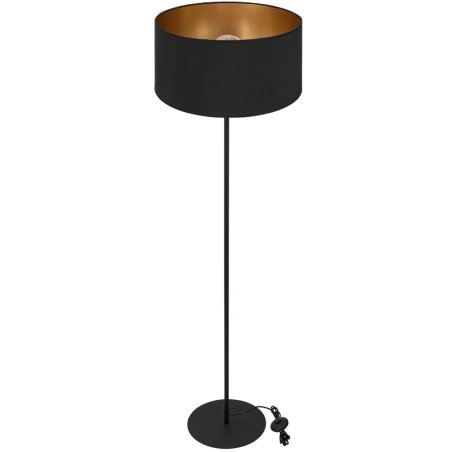 NOWOCZESNA LAMPA STOJĄCA PODŁOGOWA ABAŻUR WALEC