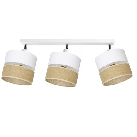 LAMPA SUFITOWA LISTWA PLAFON JUTA BOHO JUTOWA DUO