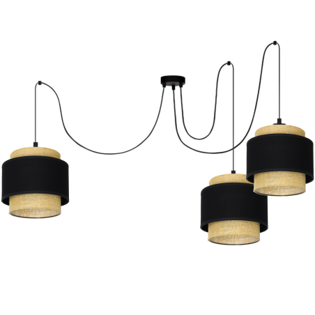 LAMPA WISZĄCA ŻYRADNOL JUTA BOHO SPIDER WARSTWOWY