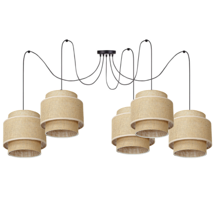 LAMPA WISZĄCA ŻYRADNOL JUTA BOHO SPIDER WARSTWOWY