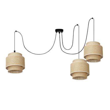 LAMPA WISZĄCA ŻYRADNOL JUTA BOHO SPIDER WARSTWOWY