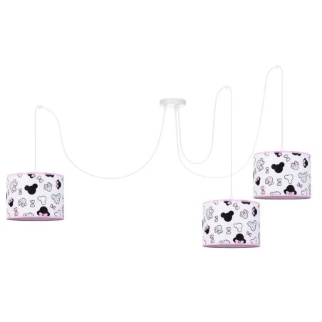 DZIECIĘCA LAMPA SUFITOWA WISZĄCA SPIDER PAJĄK 3 I 5 PUNKTOWY