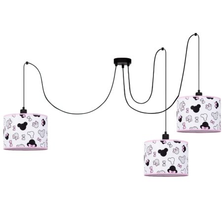 DZIECIĘCA LAMPA SUFITOWA WISZĄCA SPIDER PAJĄK 3 I 5 PUNKTOWY