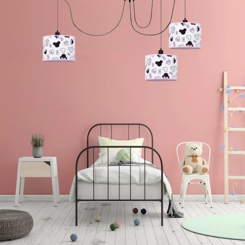 DZIECIĘCA LAMPA SUFITOWA WISZĄCA SPIDER PAJĄK 3 I 5 PUNKTOWY