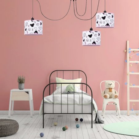 DZIECIĘCA LAMPA SUFITOWA WISZĄCA SPIDER PAJĄK 3 I 5 PUNKTOWY