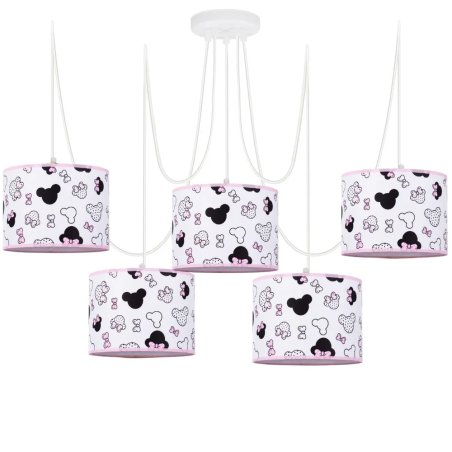 DZIECIĘCA LAMPA SUFITOWA WISZĄCA SPIDER PAJĄK 3 I 5 PUNKTOWY