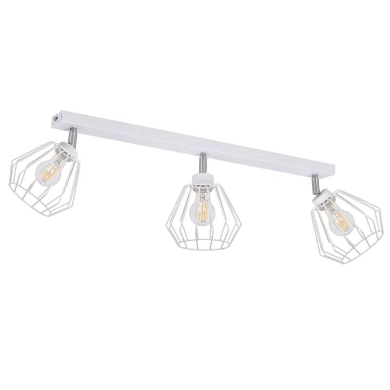 DESIGN LAMPA WISZĄCA ŻYRANDOL METAL PLAFON DIAMENT