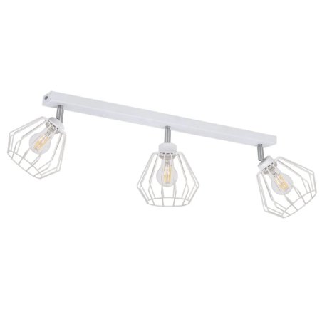 DESIGN LAMPA WISZĄCA ŻYRANDOL METAL PLAFON DIAMENT