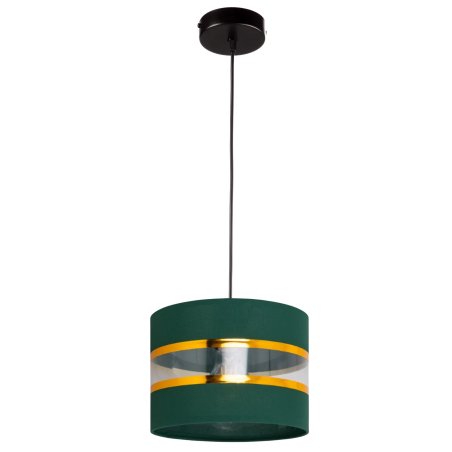 NOWOCZESNA LAMPA SUFITOWA WISZĄCA ZŁOTY PASEK LED