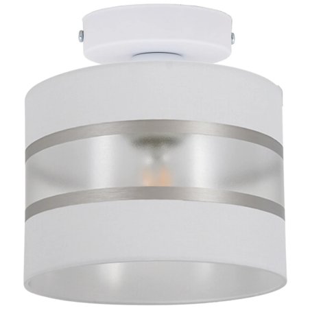 NOWOCZESNA LAMPA SUFITOWA PLAFON ABAŻUR PASY 20 CM 30 CM