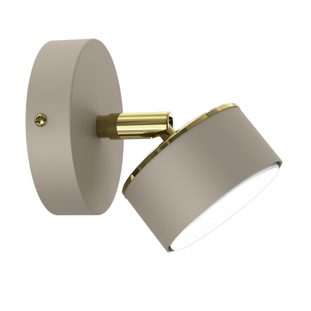 KINKIET ŚCIENNY OZDOBNY LED GALVELLA KASZMIROWY