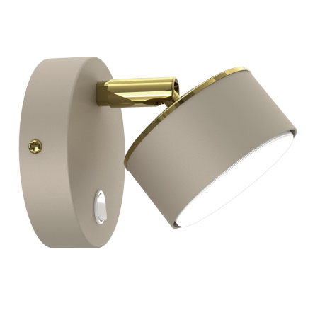 KINKIET ŚCIENNY OZDOBNY LED GALVELLA KASZMIROWY