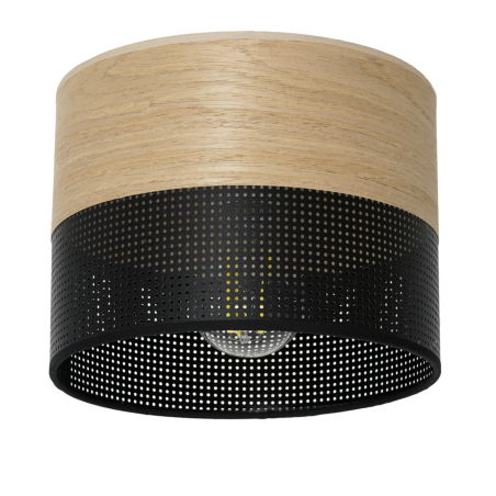 ABAŻUR KLOSZ WALEC DO LAMPY WISZĄCEJ LOFTOWY DZIURKI 20CM / 30CM / 40CM / BIAŁY / CZARNY