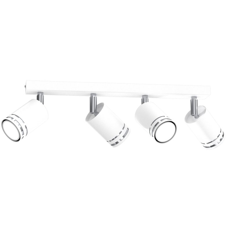 PLAFON SUFITOWY REFLEKTOR SPOT GU10 REGULOWANY  LED 4-PKT