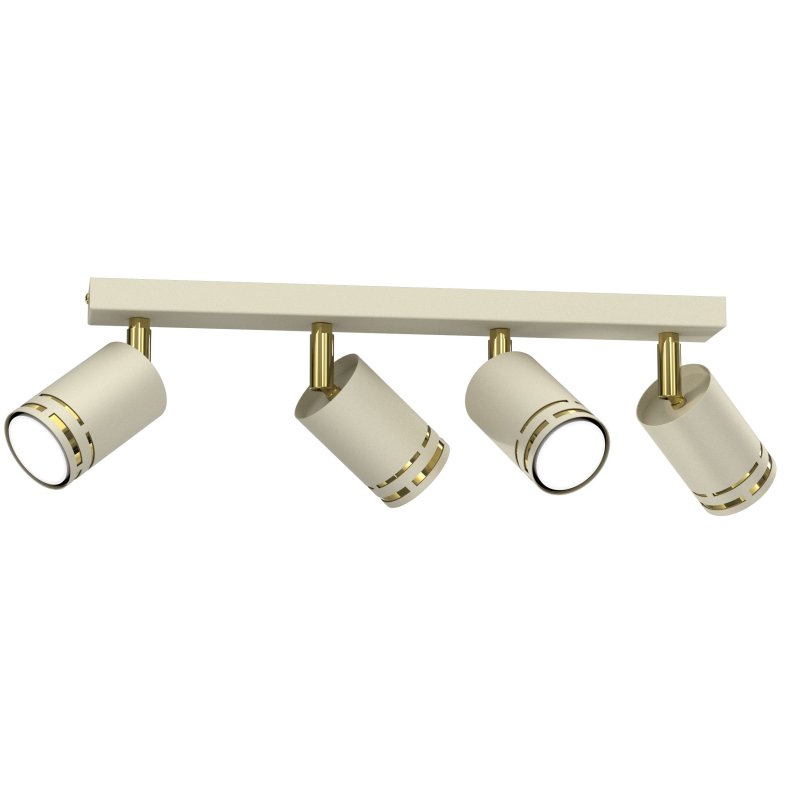 PLAFON SUFITOWY REFLEKTOR SPOT GU10 REGULOWANY  LED 4-PKT