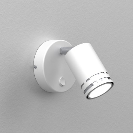 KINKIET  DEKORACYJNY ŚCIENNY Z WŁĄCZNIKIEM LED LOFT GU10 KOLORY