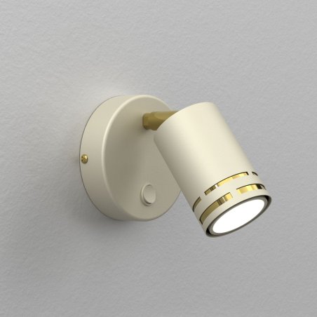 KINKIET  DEKORACYJNY ŚCIENNY Z WŁĄCZNIKIEM LED LOFT GU10 KOLORY