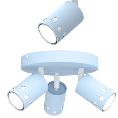 DZIECIĘCA LAMPA PLAFON SUFITOWA ŻYRANDOL LED GU10 WARIANTY