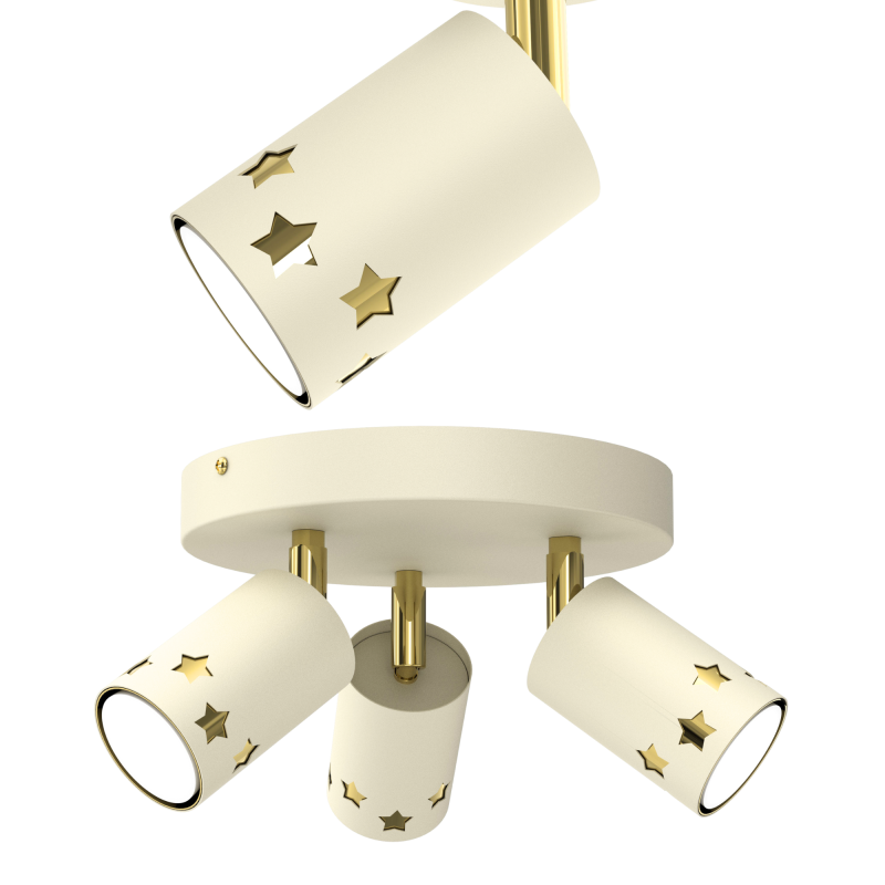 DZIECIĘCA LAMPA PLAFON SUFITOWY ŻYRANDOL LED GU10 WARIANTY