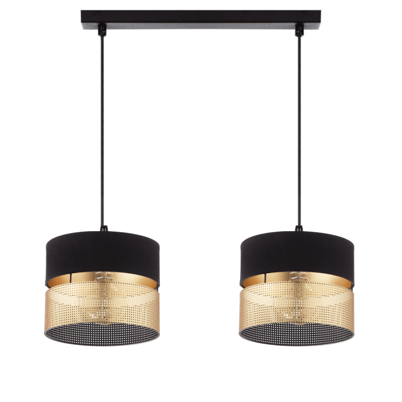 Nowoczesna lampa sufitowa wisząca 2-pkt E27