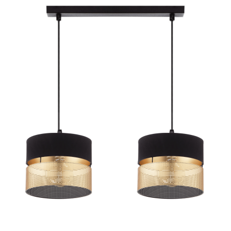 Nowoczesna lampa sufitowa wisząca 2-pkt E27