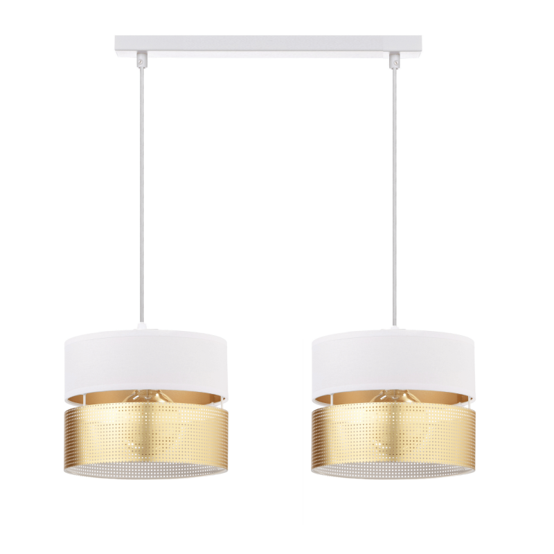 Nowoczesna lampa sufitowa wisząca 2-pkt E27