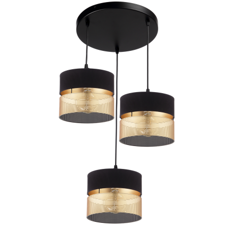 Dekoracyjna lampa sufitowa wisząca z abażurami