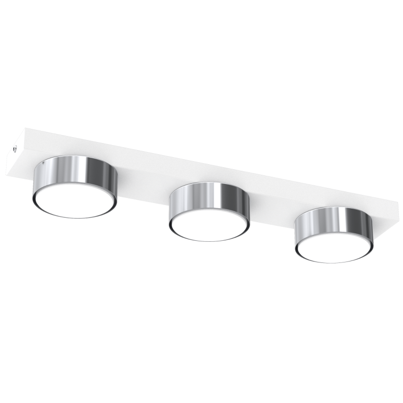 LAMPA DO SALONU SUFITOWA PLAFON LED LOFT GX53 BEŻ ECRU SPOT KASZMIR