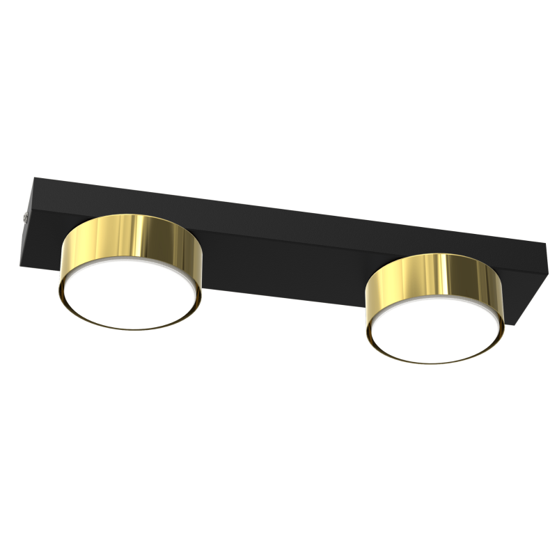 NOWOCZESNA LAMPA DO SALONU SUFITOWA PLAFON LED LOFT GX53 BIAŁY CHROM