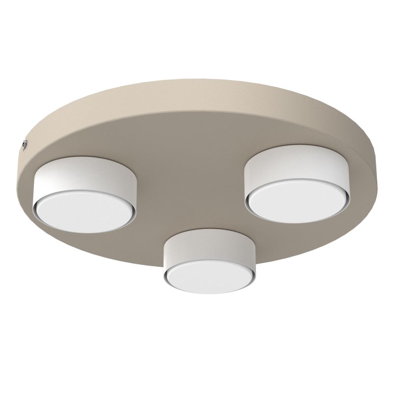 LAMPA DO SALONU SUFITOWA PLAFON LED LOFT GX53 KASZMIROWA LAMPA