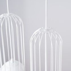 Lampa wisząca BRINA 3L biała