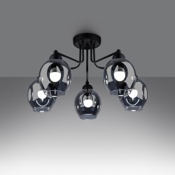 Żyrandol FILLAN 5 czarny