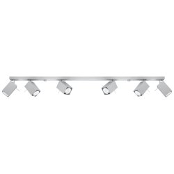 Plafon MERIDA 6L szary