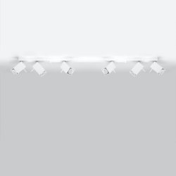 Plafon MERIDA 6L biały