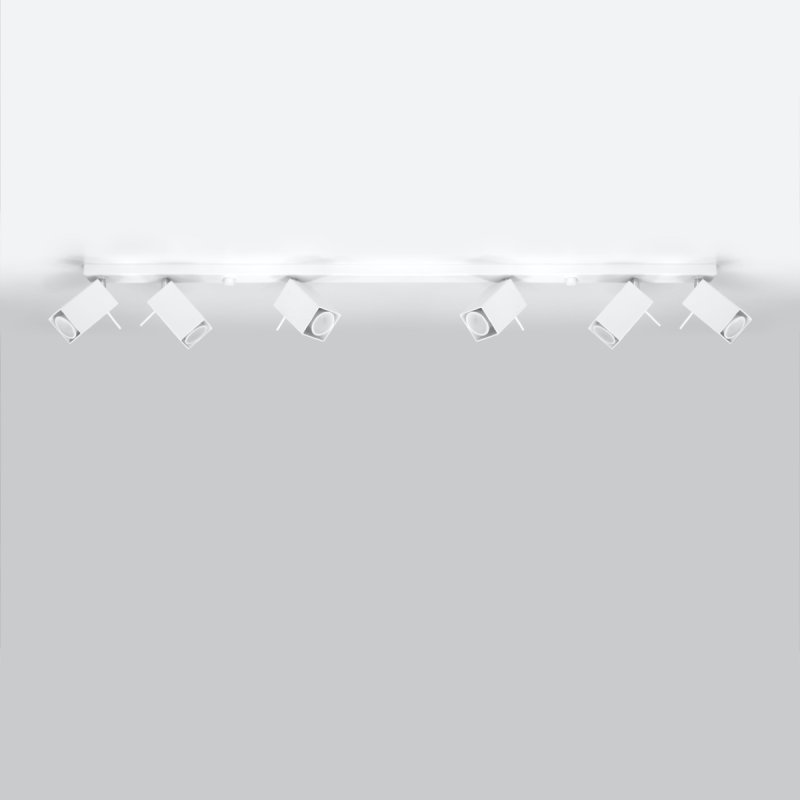 Plafon MERIDA 6L biały