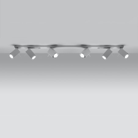 Plafon MERIDA 6L biały