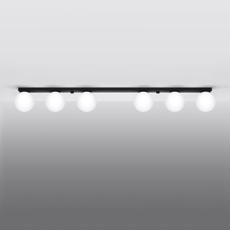 Plafon YOLI 6 czarny