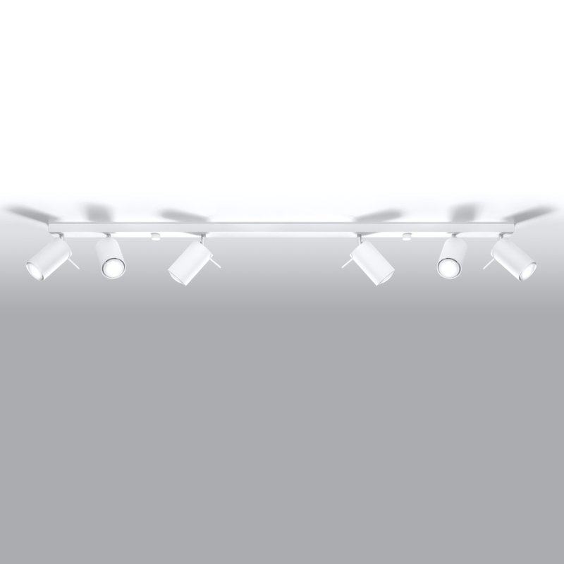 Plafon RING 6L biały