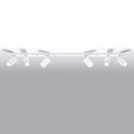 Plafon RING 6L biały