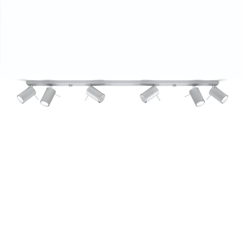 Plafon RING 6L szary