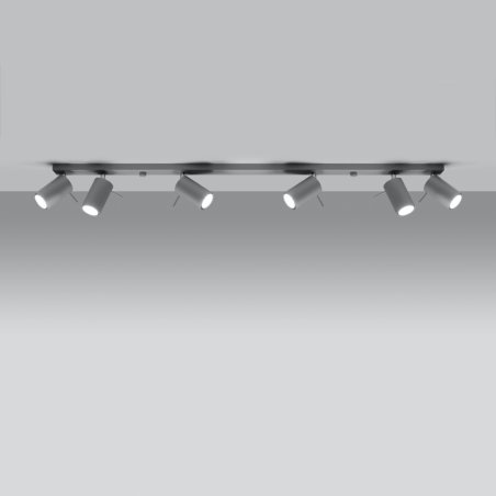 Plafon RING 6L szary