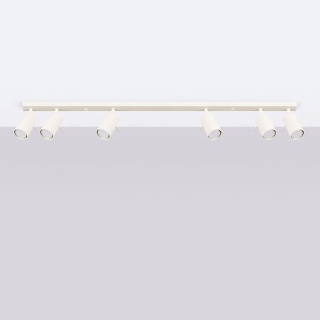 Plafon RING 6L beżowy